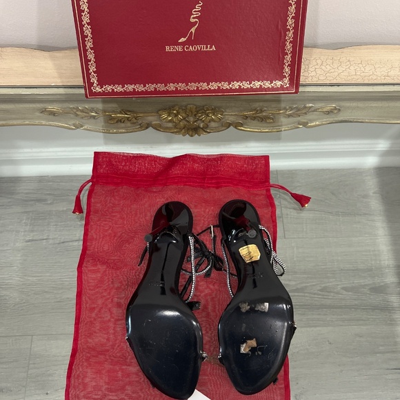 Black beads shoes - Picture 2 of 5